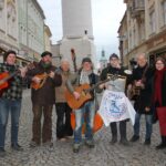 Straßenmusik für den Frieden